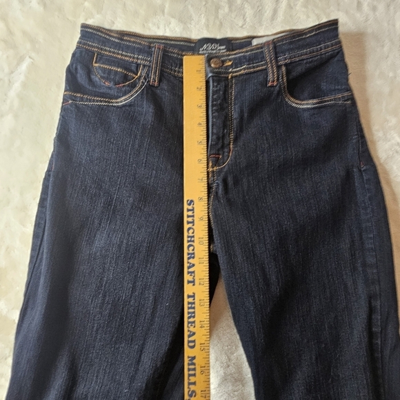 NYDJ jeans Bootcut Dark Wash 28 Embellished Pocket rhinestones - Picture 3 of 11